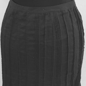 Black Pleated Skirt